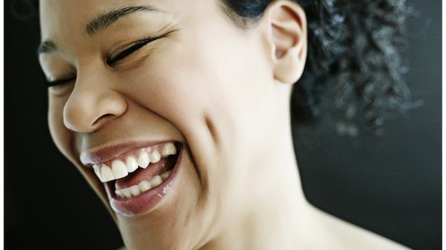 Woman Laughing