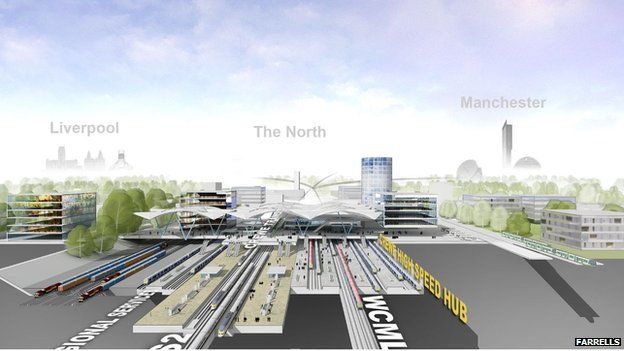 Proposed Crewe station design