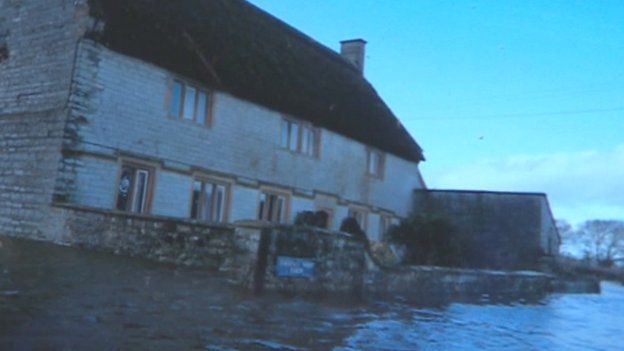 The McDonagh's flooded house
