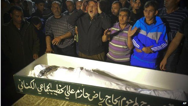 Funeral of Adbel-Rahman Shaloudi in East Jerusalem (26/10/14)