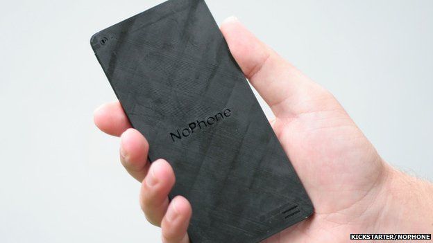 A picture of the NoPhone