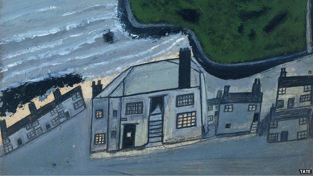 Alfred Wallis - The Hold House Port Mear Square Island Port Mear Beach, c.1932