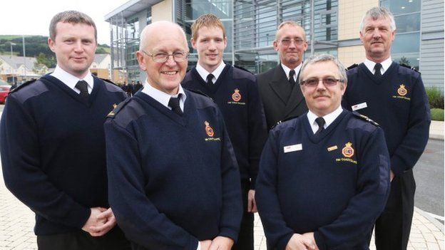 Aberystwyth and Borth coastguards