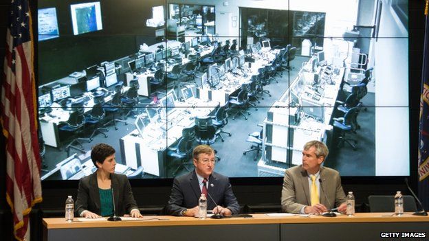 Experts appeared in Virginia to discuss the Antares rocket explosion on 28 October 2014