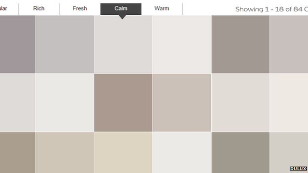 Grab a paint chart from your local DIY shop