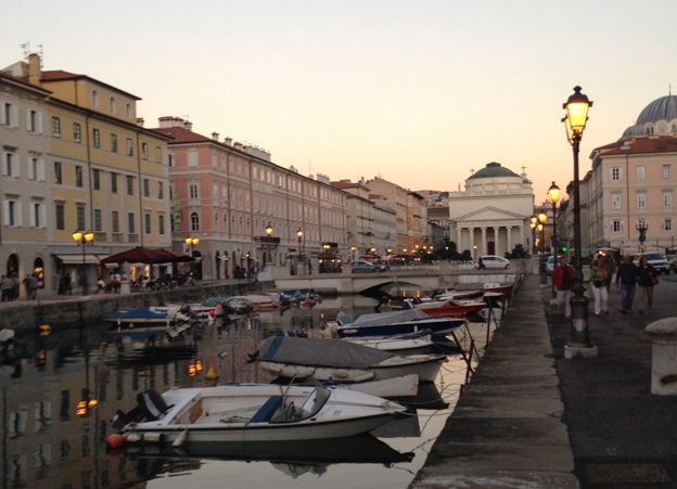The centre of Trieste