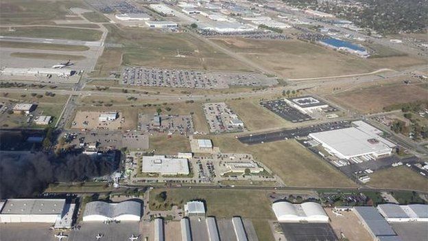 Aerial image of Wichita, Kansas