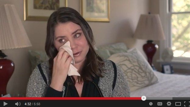 Brittany Maynard talks about her condition in a Youtube video.