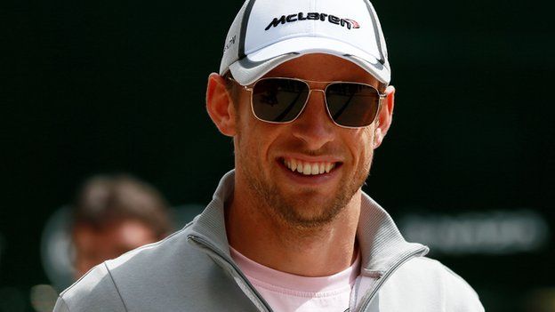 Jenson Button of McLaren