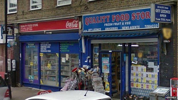 Quality Food Store in Borough, south London