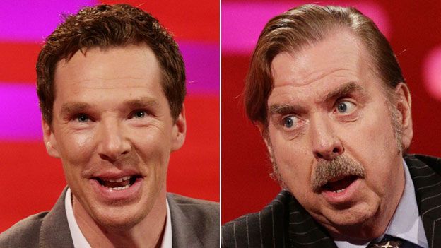 Benedict Cumberbatch and Timothy Spall