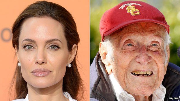 Angelina Jolie reveals she turned to WWII hero Louis Zamperini for