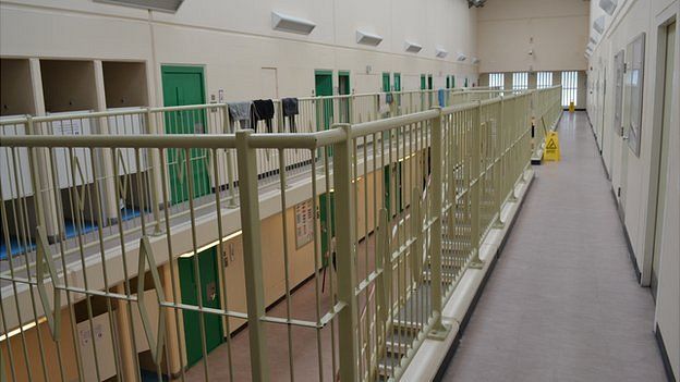 Wing in Guernsey Prison