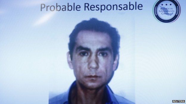 Police photo of Mr Abarca