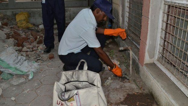 India hospital riddled with rats hires pest control - BBC News