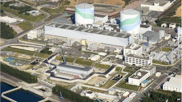 Sendai reactor in Satsumasendai, Kagoshima Pref, Japan