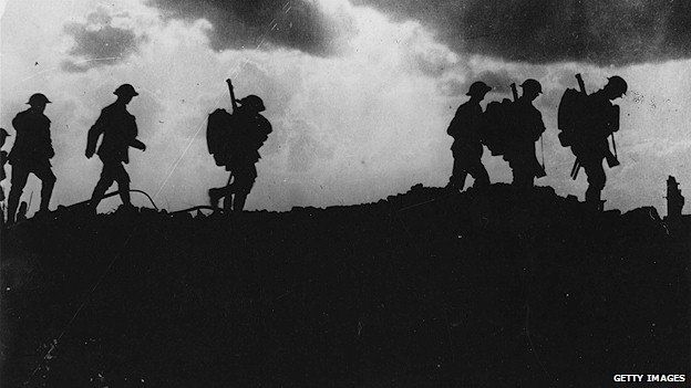 5 October 1917: British troops moving up to the trenches, 2.5 miles east of Ypres