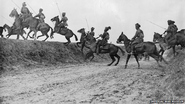 Bengal Lancers near Vraignes, April 1917