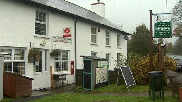 Siop gymunedol Dryslwyn