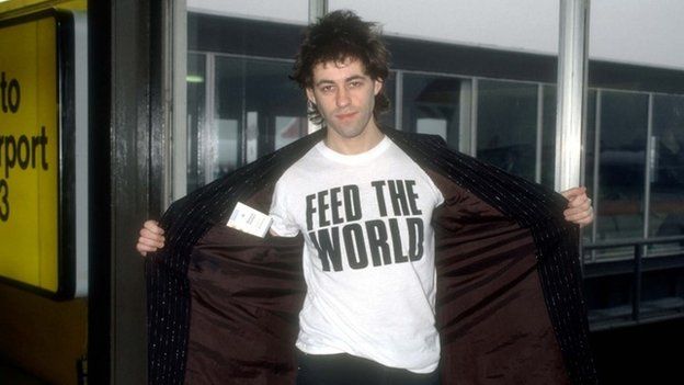 Bob Geldof to record Band Aid 30 - BBC News