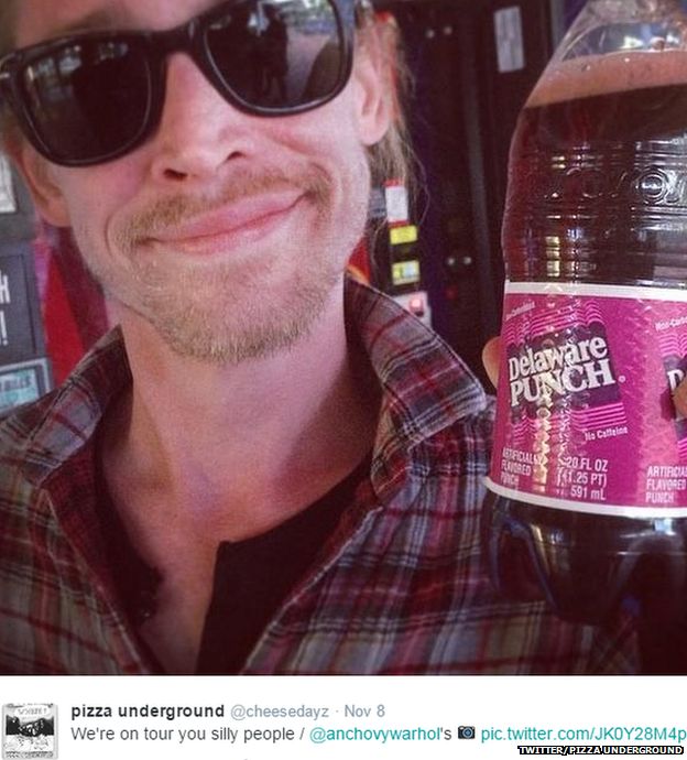 Macaulay Culkin is not dead, he poses 'lifeless' to prove it BBC News