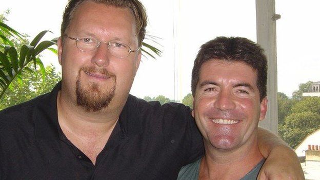 Eliot Kennedy and Simon Cowell