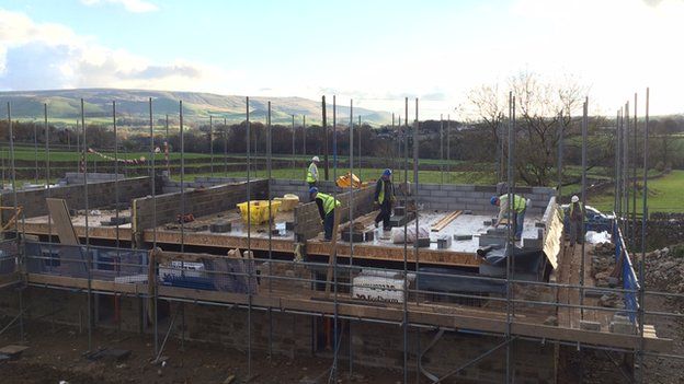 Construction of affordable housing in the Yorkshire Dales