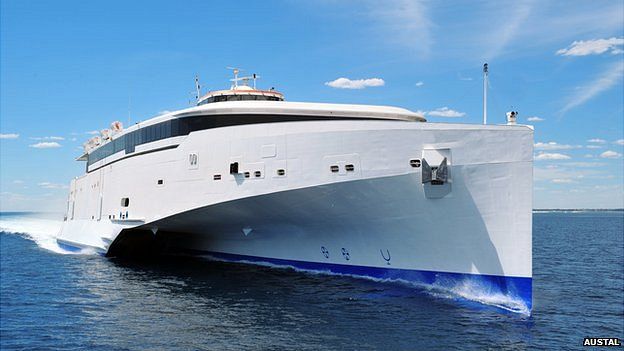 Austal 102 high speed ferry