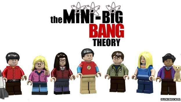Lego characters from The Big Bang Theory