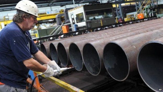 Steel pipe manufacturing in Germany