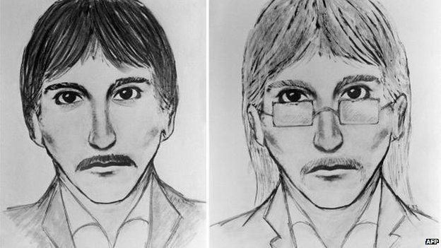 An artist's impression of a suspect in the 1980 synagogue bombing released by French police