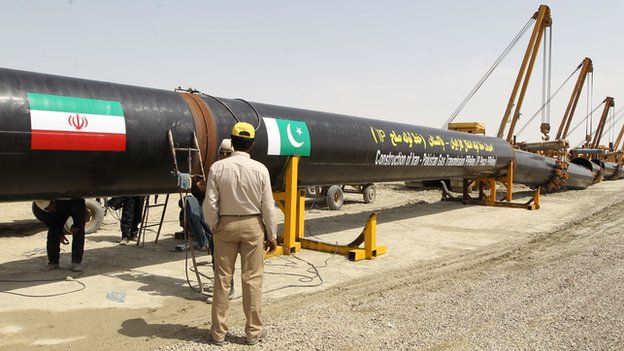 Iranian oil pipeline