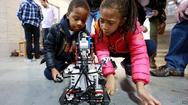 A Lego inventions competition last week in New York