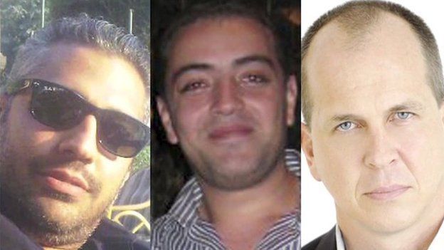 Mohammed Fahmy, Baher Mohamed, Peter Greste