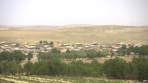 The county of Taipusi in China's northern Inner Mongolia region, 01 June 2007