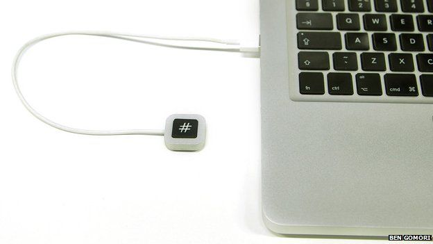 The hashtag keyboard