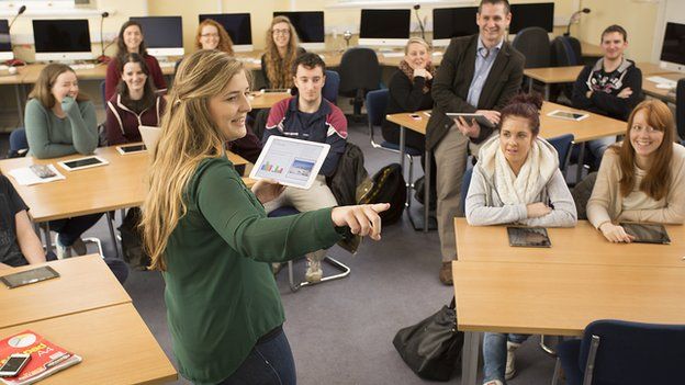 Trainee teachers in Galway