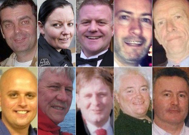 Clutha helicopter crash victims