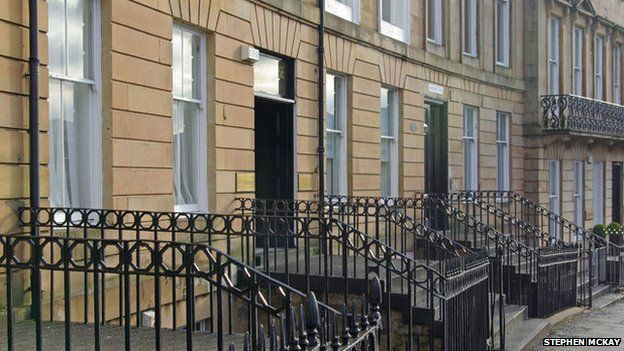 Terraced housing, Glasgow