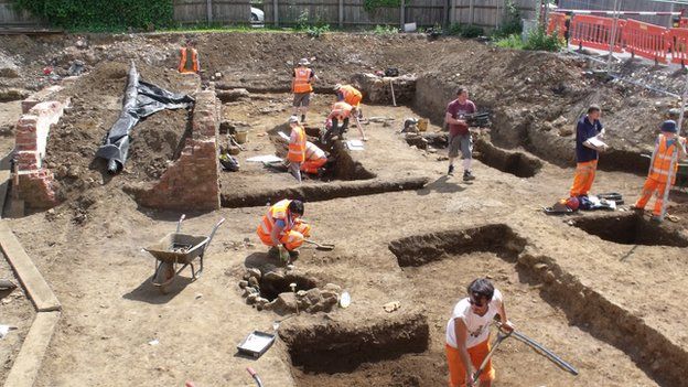Angel Street excavation, Northampton