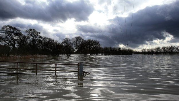 Flooding in Somerset Levels