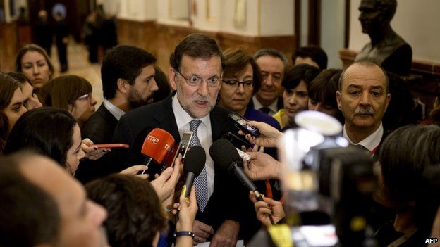Mariano Rajoy in Madrid (26 Nov)