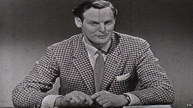 Arthur Montford wearing one of his trademark jackets in the 1960s