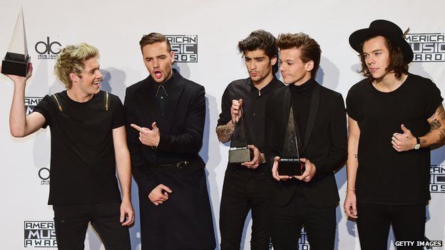 One Direction Make Us Chart History With Four Bbc News 9317