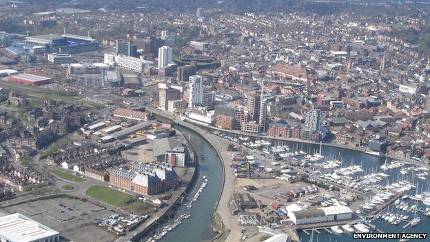 Ipswich waterfront