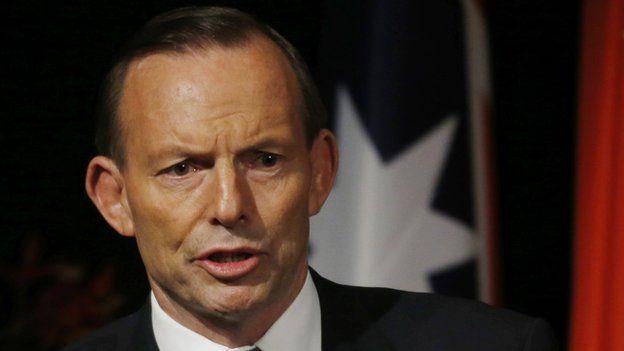 Tony Abbott. 19 Nov 2014