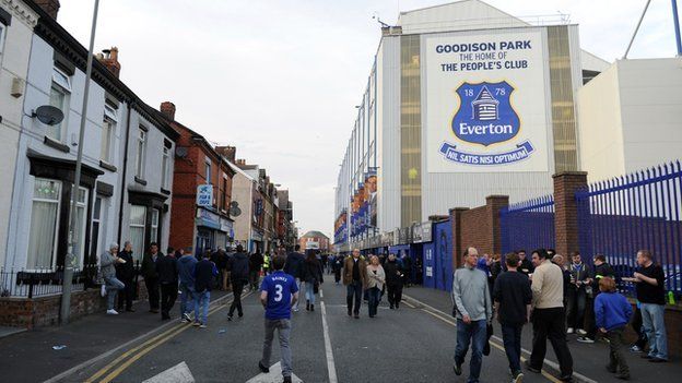 Everton's Goodison stadium
