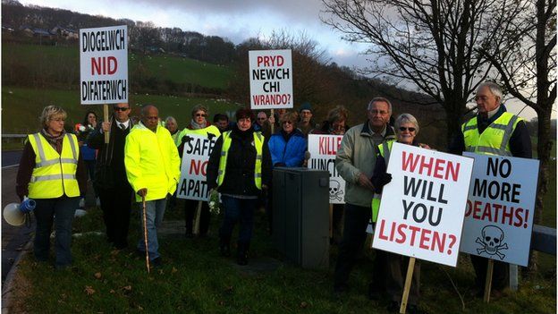 Protest Dolgellau