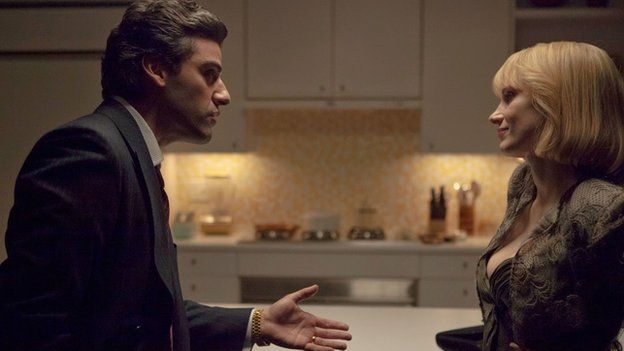 Oscar Isaac and Jessica Chastain in A Most Violent Year