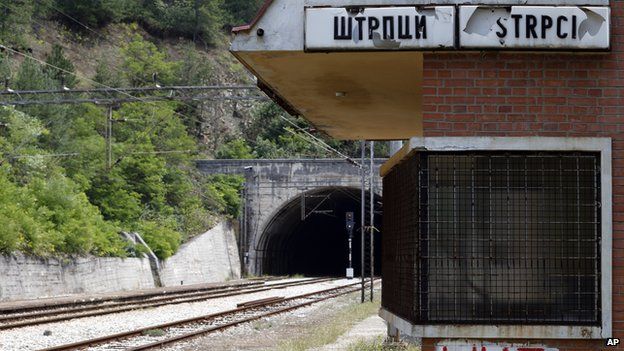 Railway line at Strpci, Bosnia - file pic